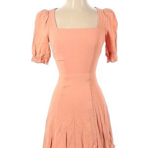 Size 0 Mini Peach Reformation Dress